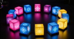 top led light box demos