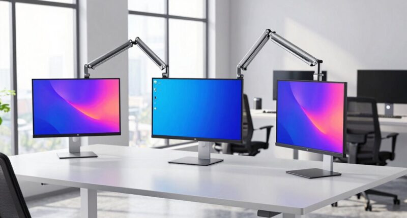 top monitor arms for standing desks