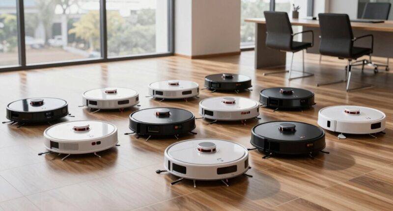 top office robotic vacuums
