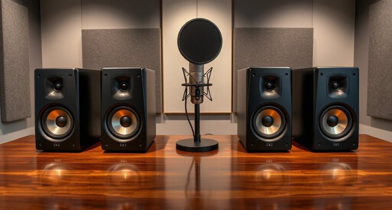 top podcast studio monitor speakers