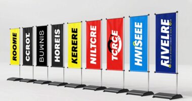 top portable banner stands