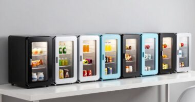 top quiet mini fridges