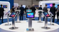 top rated trade show tablet stands