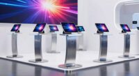 top tablet kiosk stands