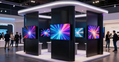 top trade show digital displays