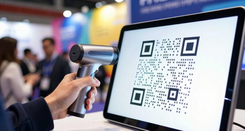 top trade show qr scanners