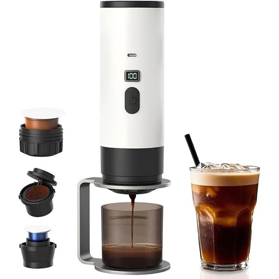 Portable Espresso Maker for Travel and Camping