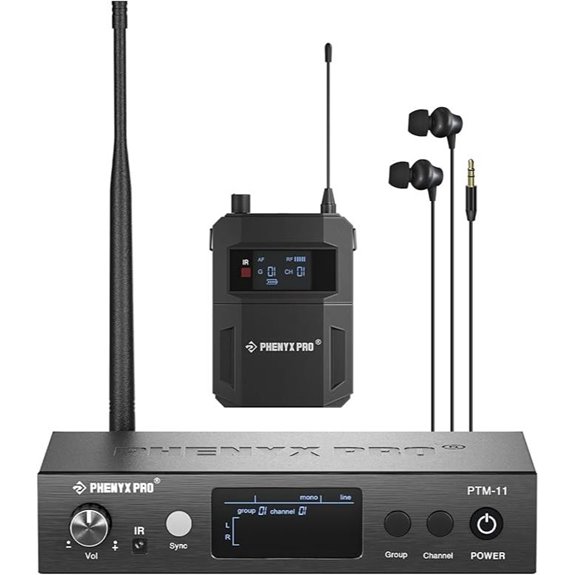 Phenyx Pro UHF Wireless In-Ear Monitor System