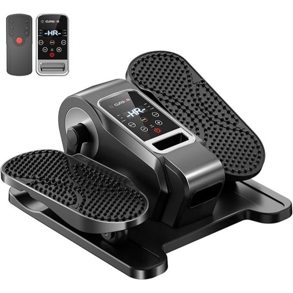 Under Desk Elliptical Machine with Remote and HR Mode