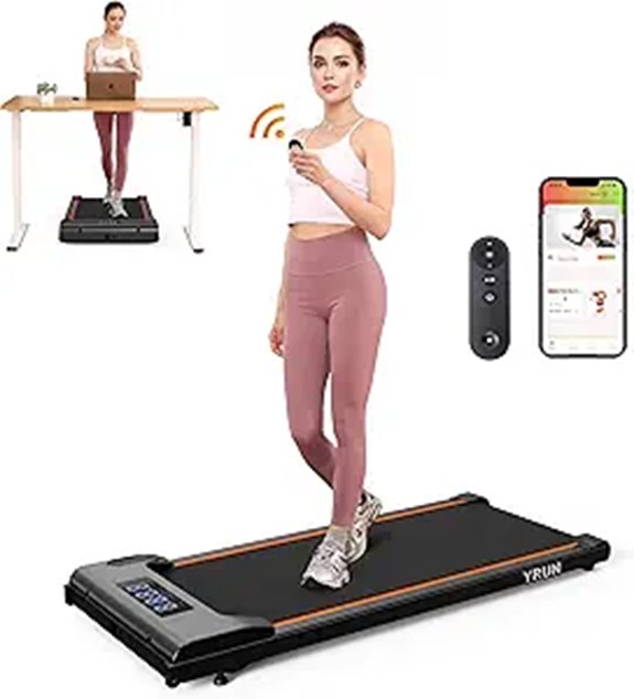 Walking Pad Under Desk Treadmill with Remote Control