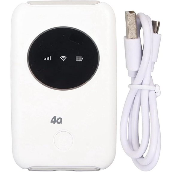 Unlocked 4G/5G WiFi Hotspot with SIM Slot
