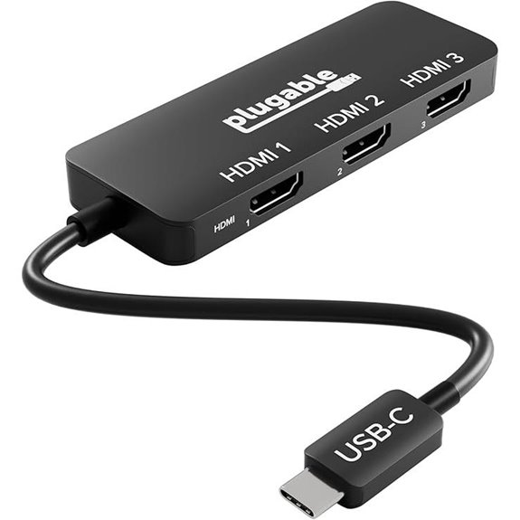 Plugable USB C to HDMI Multi-Monitor Adapter