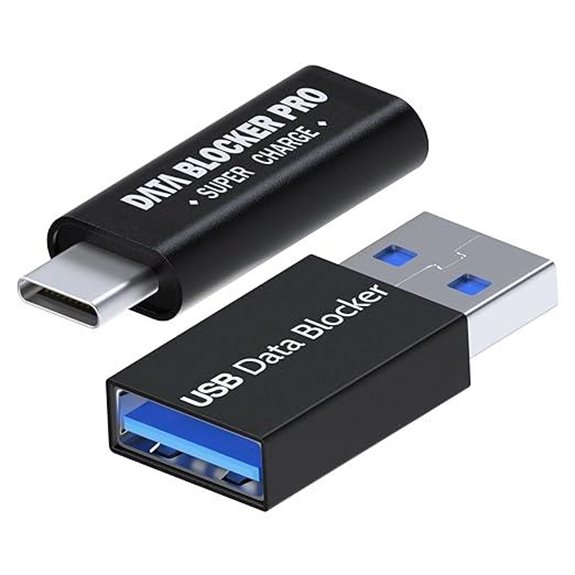 MMOBIEL USB Data Blocker 2-Pack Charge-Only Adapters