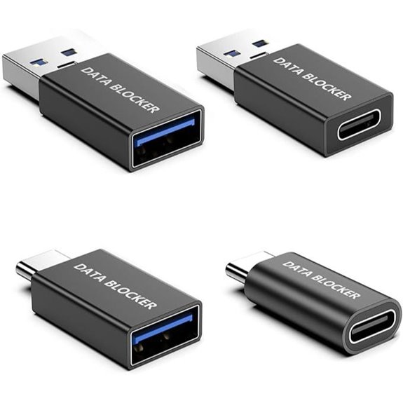 USB Data Blocker Adapter for iPhone and Android