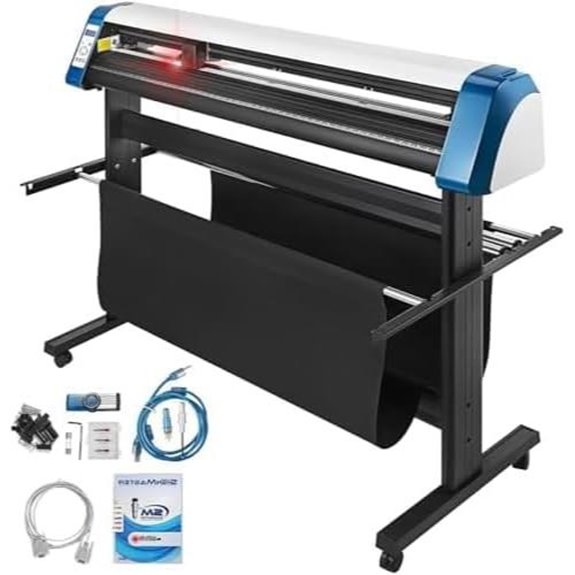 Semi-Automatic Vinyl Cutter with Stand and Signmaster Software