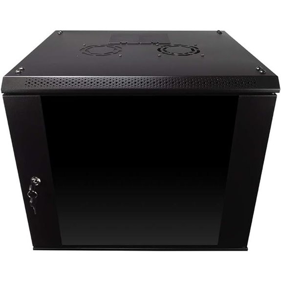 NavePoint 9U Wall Mount Network Rack Enclosure