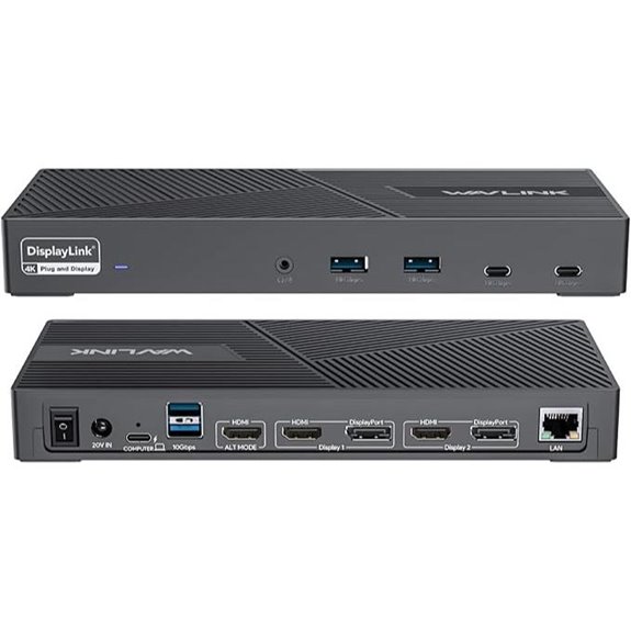WAVLINK Triple 4K Docking Station with 100W Power