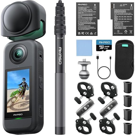 AKASO 360 Weatherproof Action Camera with 5.7K Video