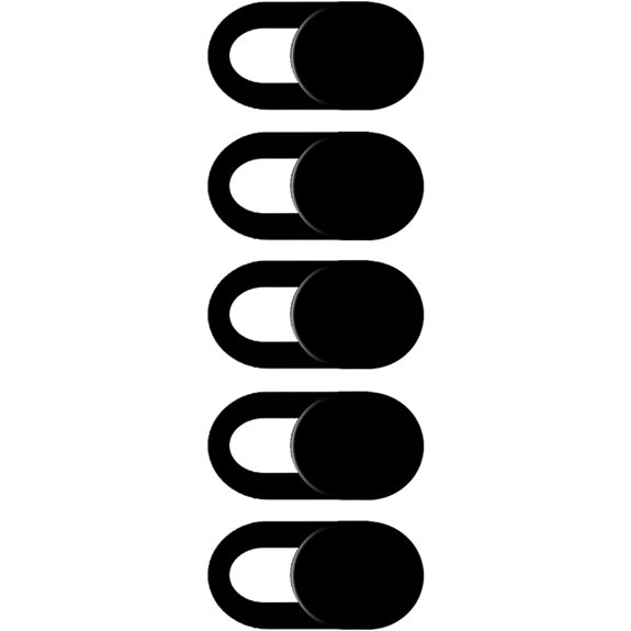 TENOC Webcam Cover Privacy Slider Pack of 5