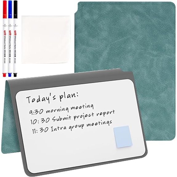 SAYEEC Whiteboard Notebook with Pens and Cover