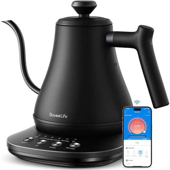 GoveeLife Smart Electric Kettle 0.8L WiFi with Alexa