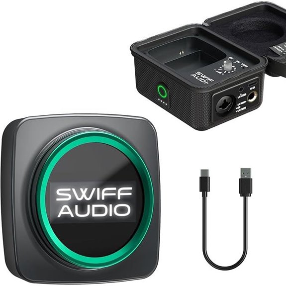 Wireless 5.8GHz In-Ear Monitor System with Charging Case