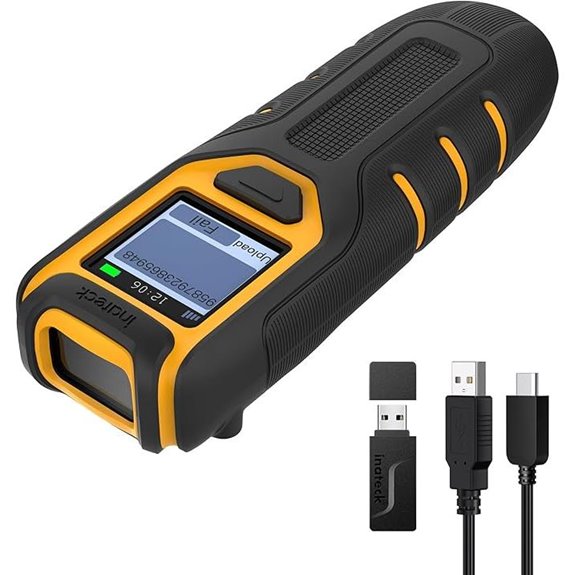 Inateck Wireless Barcode Scanner with Screen and SDK