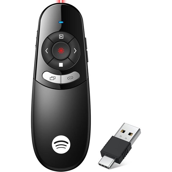 Wireless Bluetooth & RF Presentation Clicker