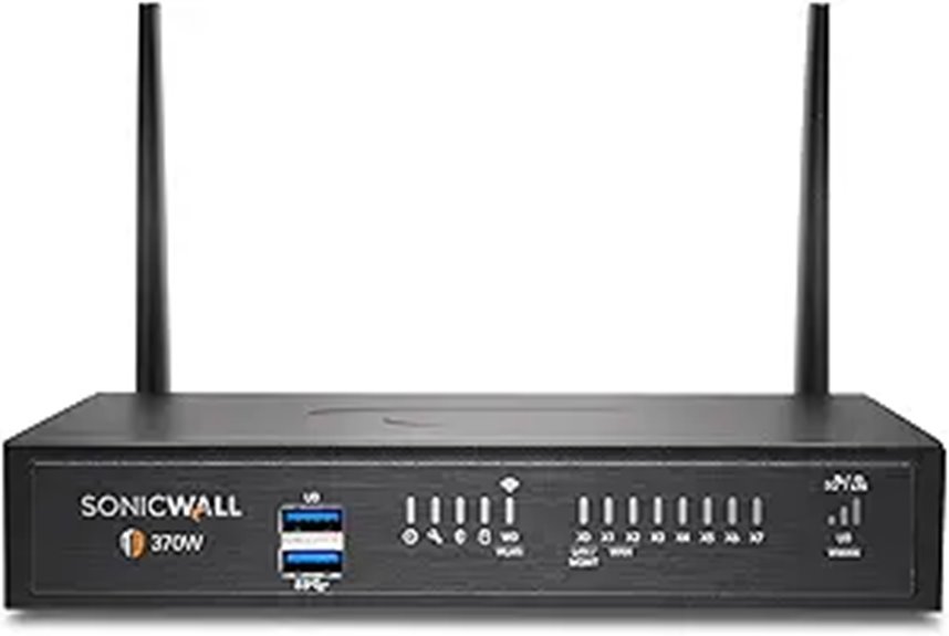 SonicWall TZ370W Wireless Firewall with SD-WAN & Security