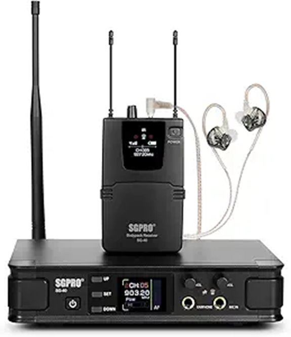 Wireless In-Ear Monitor System with Transmitter
