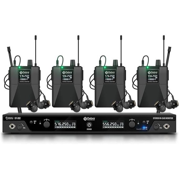 D Debra PRO UHF Wireless In-Ear Monitor System