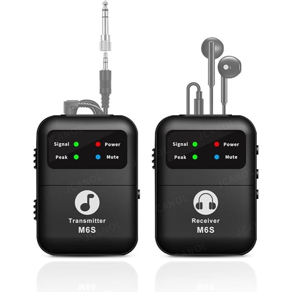 Wireless 2.4G In-Ear Monitor System with Beltpack