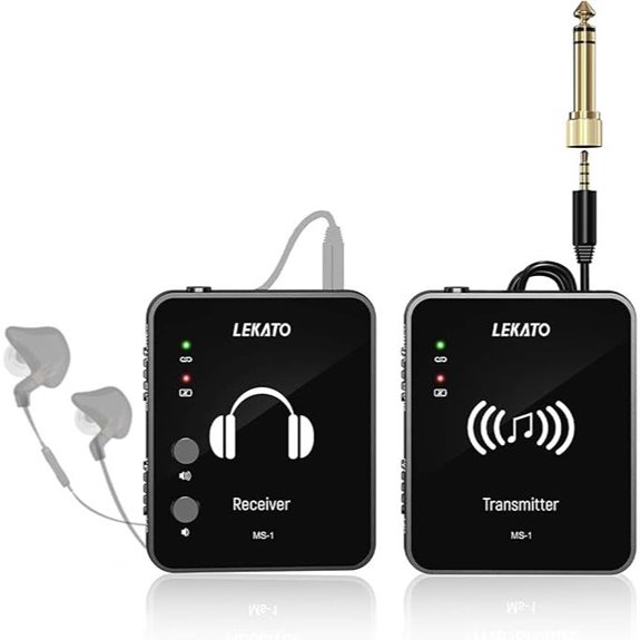 LEKATO MS-1 Wireless In-Ear Monitoring System