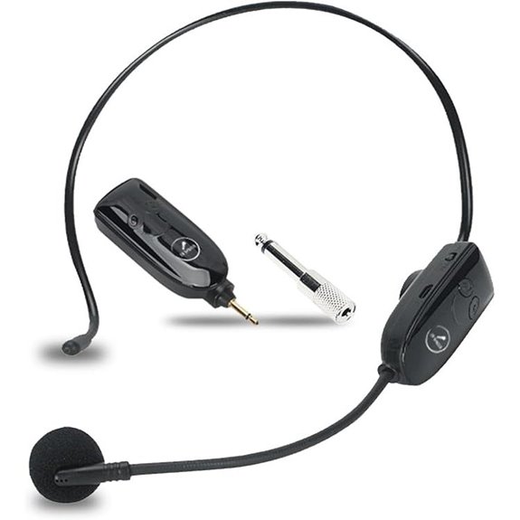 Wireless Microphone Headset & Handheld Combo (Black)