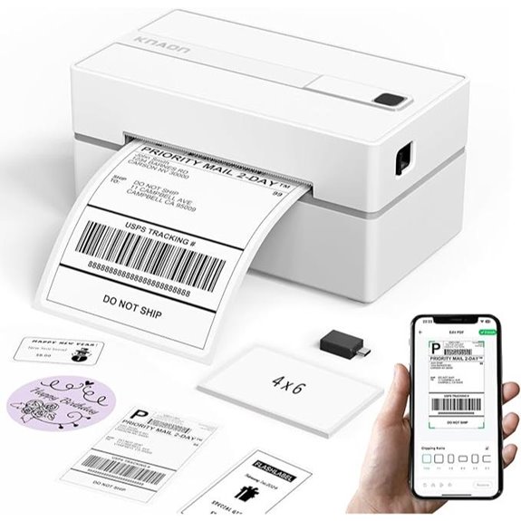 Bluetooth Thermal Label Printer for Small Business