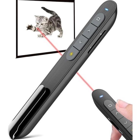 Wireless Presentation Clicker with Red Light