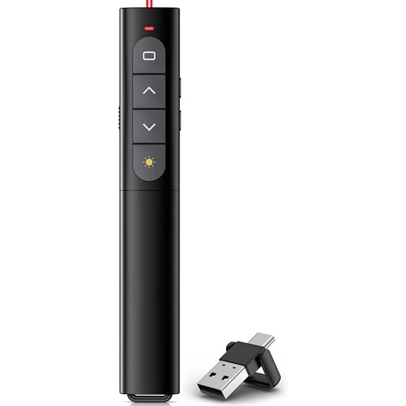 Wireless Presentation Remote with Hyperlink & Volume Control
