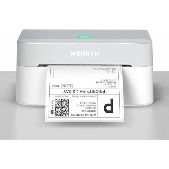 MUNBYN Bluetooth Thermal Label Printer for Shipping