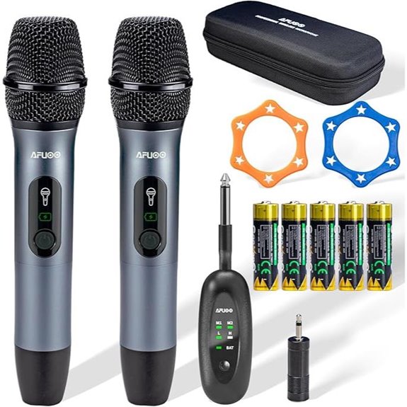 wireless singing event microphone