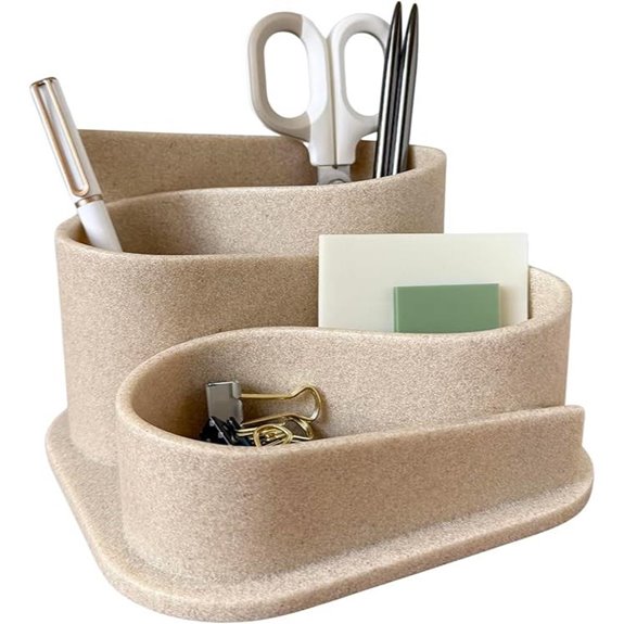 OAKOA Aesthetic Desk Organizer & Pen Holder