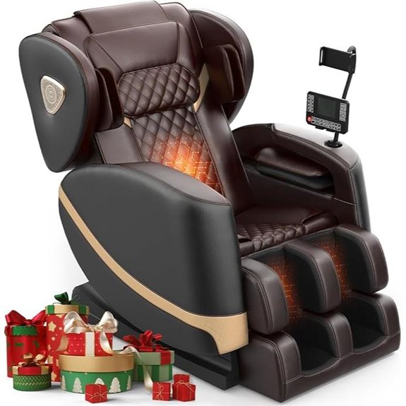 Full Body Massage Chair with Zero Gravity Features