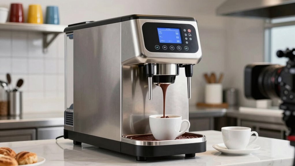 hot chocolate machine features