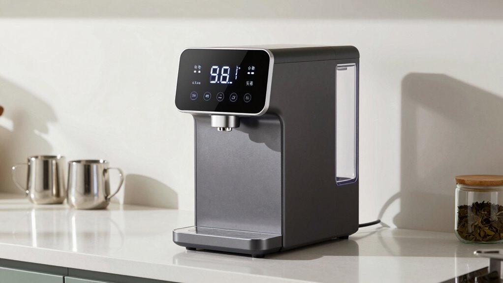 hot water dispenser features