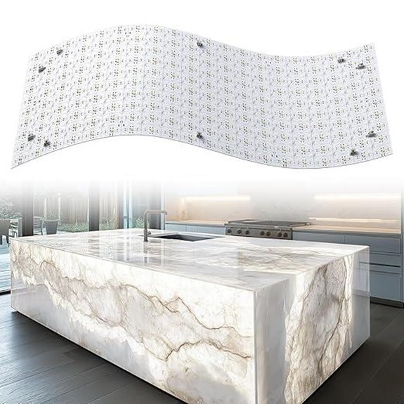 Lichaser 4 Pack LED Backlight Sheets 6000K Dimmable