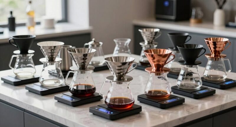premium coffee pour over sets