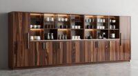 premium coffee station storage