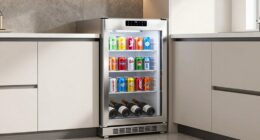 top built in beverage fridges