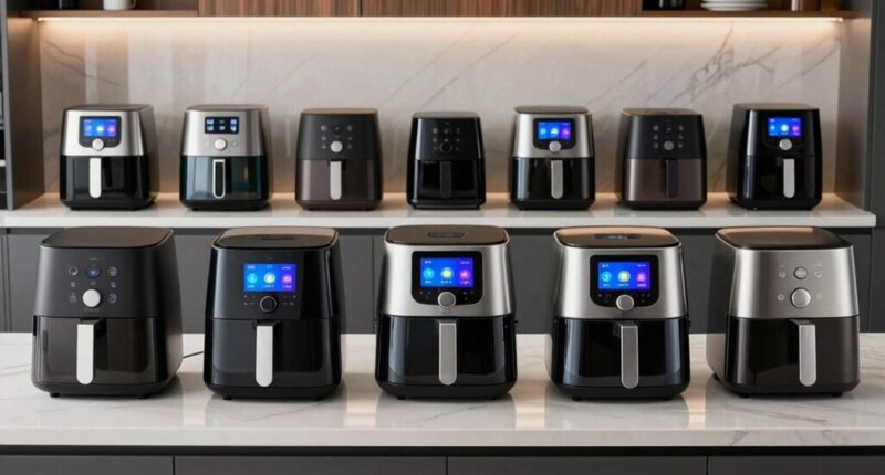 top dual zone air fryers