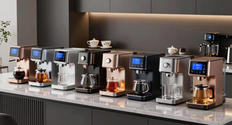 top luxury tea brewing machines