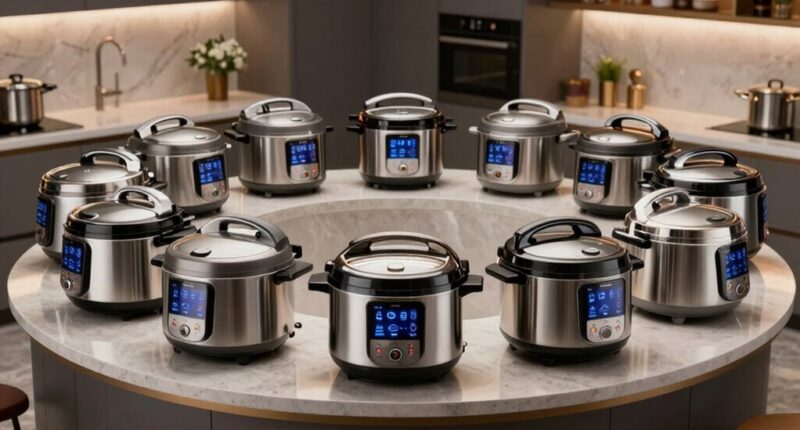 top premium multi function pressure cookers